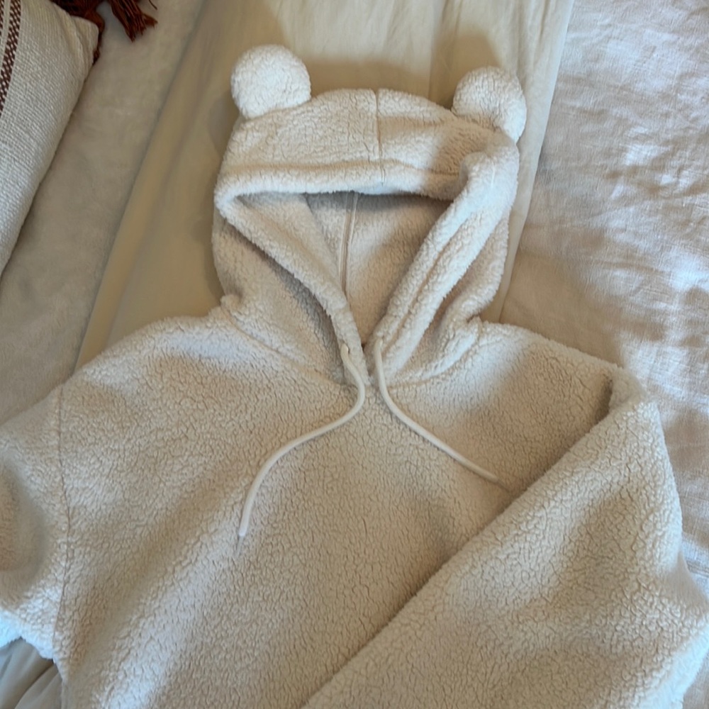 teddy hoodie